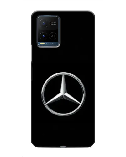 Чехол для Vivo Y21 / Y21s с картинкой «Mercedes классический лого»