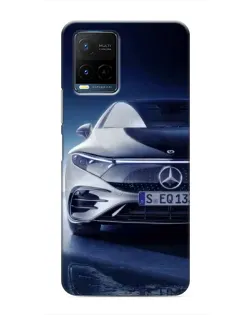 Чехол для Vivo Y21 / Y21s с картинкой «Mercedes EQ — будущее»