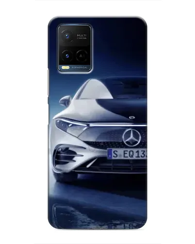 Чехол для Vivo Y21 / Y21s с картинкой «Mercedes EQ — будущее»