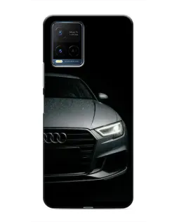 Чехол для Vivo Y21 / Y21s с картинкой «Audi — детализация кузова» Чехол для Vivo Y21 / Y21s с картинкой «Audi — детализация кузова»