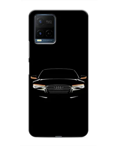 Чехол для Vivo Y21 / Y21s с картинкой «Audi — ночной контур» Чехол для Vivo Y21 / Y21s с картинкой «Audi — ночной контур»