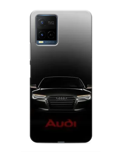 Чехол для Vivo Y21 / Y21s с картинкой «Audi — градиентный контур» Чехол для Vivo Y21 / Y21s с картинкой «Audi — градиентный контур»
