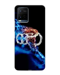 Чехол для Vivo Y21 / Y21s с картинкой «Энергия лого Audi»