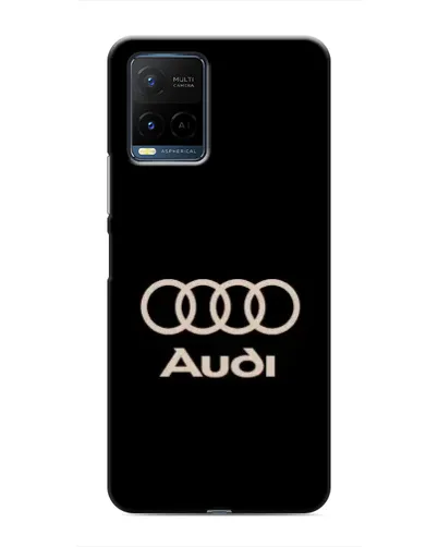 Чехол для Vivo Y21 / Y21s с картинкой «Audi — золотой логотип» Чехол для Vivo Y21 / Y21s с картинкой «Audi — золотой логотип»