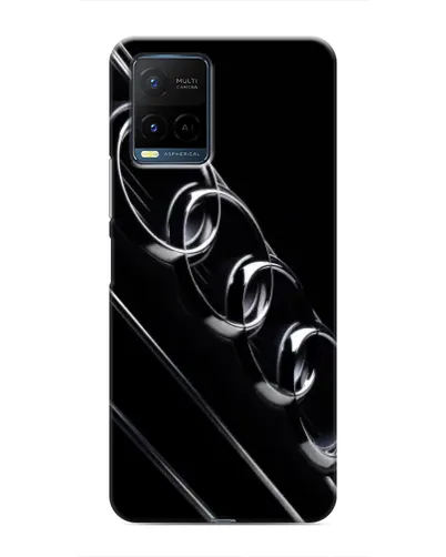 Чехол для Vivo Y21 / Y21s с картинкой «Audi — абстрактные кольца» Чехол для Vivo Y21 / Y21s с картинкой «Audi — абстрактные кольца»