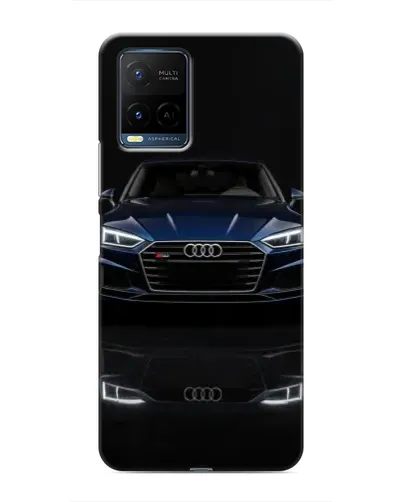 Чехол для Vivo Y21 / Y21s с картинкой «Audi — ночное отражение» Чехол для Vivo Y21 / Y21s с картинкой «Audi — ночное отражение»