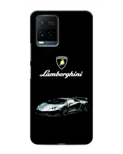 Чехол для Vivo Y21 / Y21s с картинкой «Логотип Lamborghini классика»