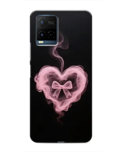 Чехол для Vivo Y21 / Y21s с картинкой «Дымчатое сердце»