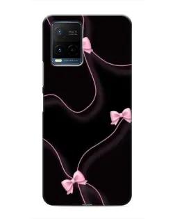 Чехол для Vivo Y21 / Y21s с картинкой «Розовые ленты»