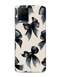 Чехол для Vivo Y21 / Y21s с картинкой «Банты Coquette»