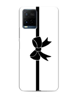 Чехол для Vivo Y21 / Y21s с картинкой «Вертикальный бант»