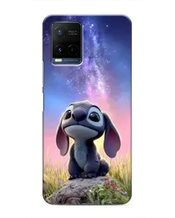 Чехол для Vivo Y21 / Y21s с картинкой «Стич на рассвете» Чехол для Vivo Y21 / Y21s с картинкой «Стич на рассвете»