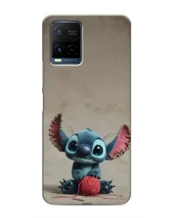 Чехол для Vivo Y21 / Y21s с картинкой «Стич на коричневом фоне» Чехол для Vivo Y21 / Y21s с картинкой «Стич на коричневом фоне»