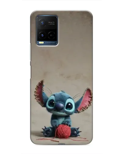 Чехол для Vivo Y21 / Y21s с картинкой «Стич на коричневом фоне» Чехол для Vivo Y21 / Y21s с картинкой «Стич на коричневом фоне»