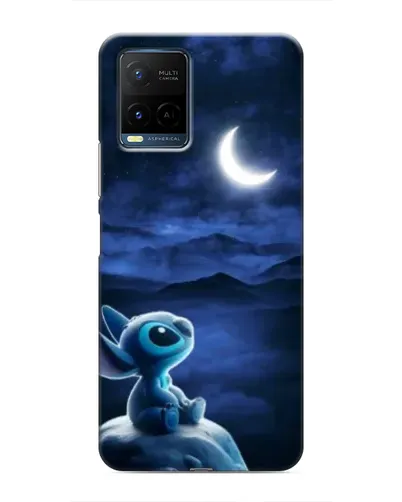 Чехол для Vivo Y21 / Y21s с картинкой «Лунная ночь Стича» Чехол для Vivo Y21 / Y21s с картинкой «Лунная ночь Стича»