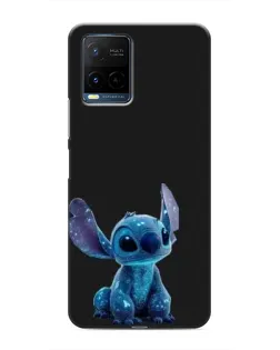 Чехол для Vivo Y21 / Y21s с картинкой «Стич на черном» Чехол для Vivo Y21 / Y21s с картинкой «Стич на черном»