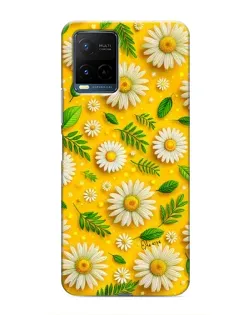 Чехол для Vivo Y21 / Y21s с картинкой «Ромашковое солнце»