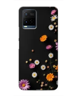 Чехол для Vivo Y21 / Y21s с картинкой «Цветочная композиция»