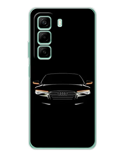 Чехол для Vivo Y21d с картинкой «Audi — ночной контур» Чехол для Vivo Y21d с картинкой «Audi — ночной контур»