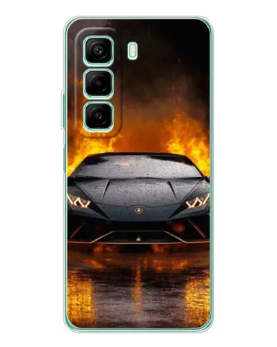 Чехол для Vivo Y21d с картинкой «Lamborghini в огне» Чехол для Vivo Y21d с картинкой «Lamborghini в огне»