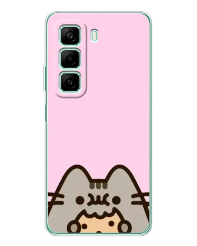 Чехол для Vivo Y21d с картинкой «Pusheen и печенье» Чехол для Vivo Y21d с картинкой «Pusheen и печенье»