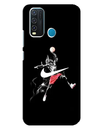 Чехол для Vivo Y30 с картинкой «Jordan Jumpman»