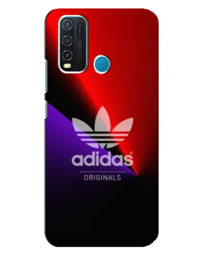 Чохол для Vivo Y30 з картинкою «Adidas Red Neon» Чохол для Vivo Y30 з картинкою «Adidas Red Neon»