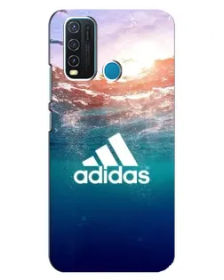 Чохол для Vivo Y30 з картинкою «Океанська глибина адідас»