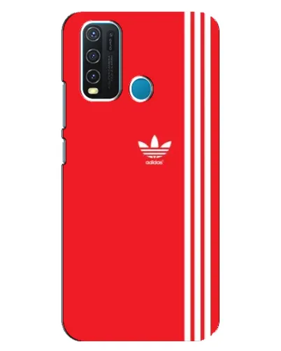 Чохол для Vivo Y30 з картинкою «Червоний мінімалізм Adidas» Чохол для Vivo Y30 з картинкою «Червоний мінімалізм Adidas»