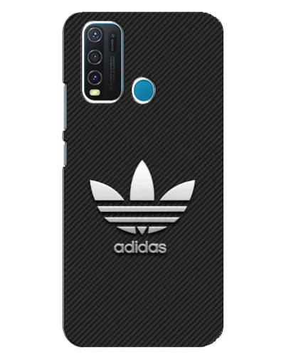 Чохол для Vivo Y30 з картинкою «Adidas Карбонова текстура» Чохол для Vivo Y30 з картинкою «Adidas Карбонова текстура»