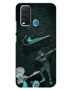 Чехол для Vivo Y30 с картинкой «Спортивный арт Nike» Чехол для Vivo Y30 с картинкой «Спортивный арт Nike»