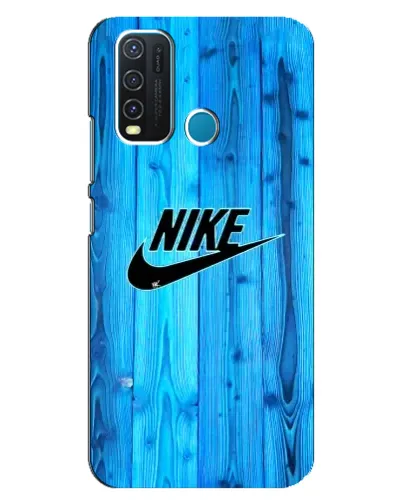 Чехол для Vivo Y30 с картинкой «Голубое дерево Nike»