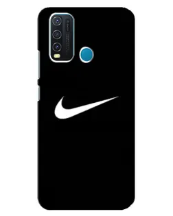 Чохол для Vivo Y30 з картинкою «Мінімалістичний Найк»