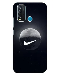 Чохол для Vivo Y30 з картинкою «Nike у стилі графіті»
