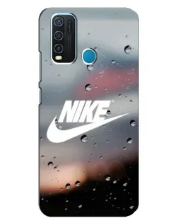 Чохол для Vivo Y30 з картинкою «Nike у стилі ретро»