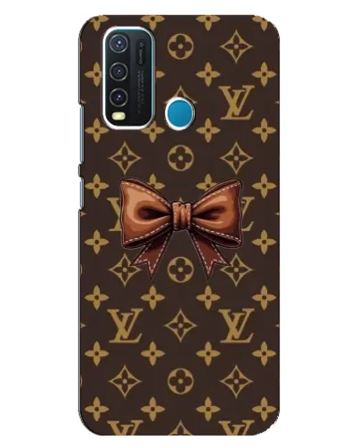 Чохол для Vivo Y30 з картинкою «LV з бантом» Чохол для Vivo Y30 з картинкою «LV з бантом»