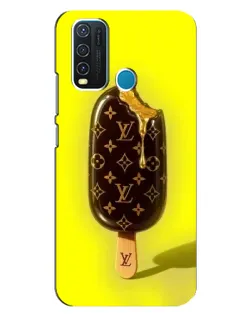 Чохол для Vivo Y30 з картинкою «Морозиво від LV»