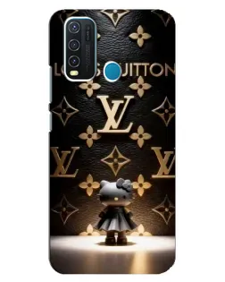 Чохол для Vivo Y30 з картинкою «Монограма з фігурою»