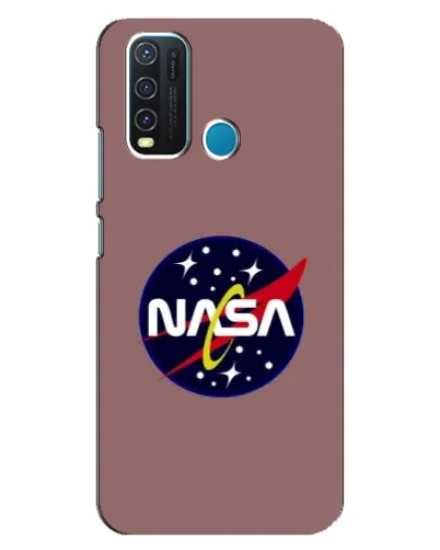 Чехол для Vivo Y30 с картинкой «NASA — ретро космос» Чехол для Vivo Y30 с картинкой «NASA — ретро космос»