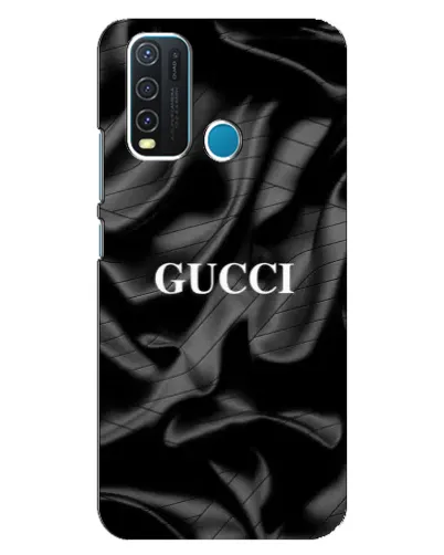 Чехол для Vivo Y30 с картинкой «Gucci — шелковые волны»