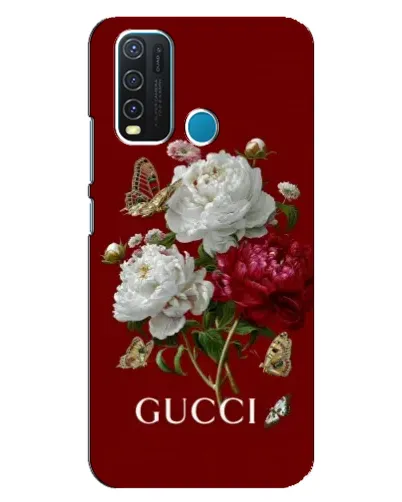 Чехол для Vivo Y30 с картинкой «Gucci —  сад»
