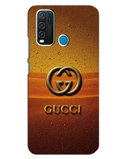 Чехол для Vivo Y30 с картинкой «Gucci — солнечный градиент»