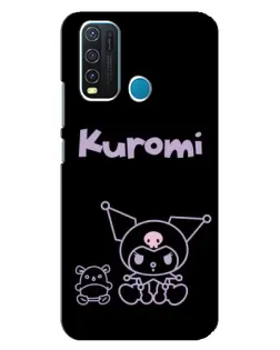Чохол для Vivo Y30 з картинкою «Kuromi — чорний мінімалізм» Чохол для Vivo Y30 з картинкою «Kuromi — чорний мінімалізм»