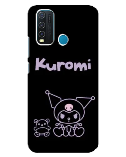 Чохол для Vivo Y30 з картинкою «Kuromi — чорний мінімалізм» Чохол для Vivo Y30 з картинкою «Kuromi — чорний мінімалізм»