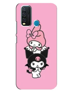 Чохол для Vivo Y30 з картинкою «My Melody та Kuromi» Чохол для Vivo Y30 з картинкою «My Melody та Kuromi»