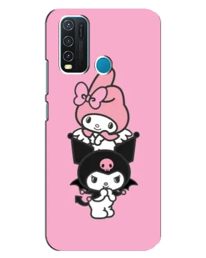 Чохол для Vivo Y30 з картинкою «My Melody та Kuromi» Чохол для Vivo Y30 з картинкою «My Melody та Kuromi»