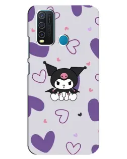 Чохол для Vivo Y30 з картинкою «Kuromi та лавандові серця» Чохол для Vivo Y30 з картинкою «Kuromi та лавандові серця»
