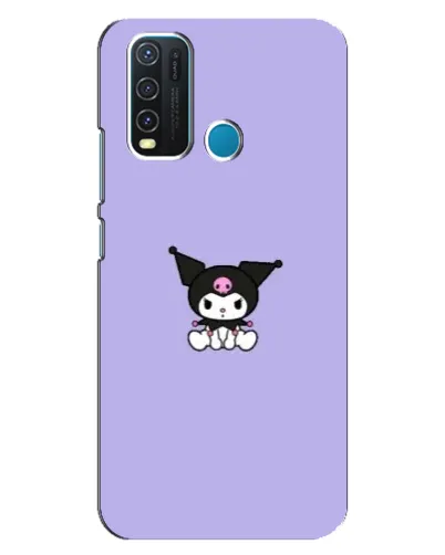 Чохол для Vivo Y30 з картинкою «Kuromi — фіолетовий мінімалізм» Чохол для Vivo Y30 з картинкою «Kuromi — фіолетовий мінімалізм»