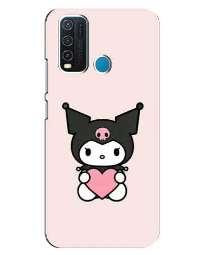 Чохол для Vivo Y30 з картинкою «Kuromi та серце» Чохол для Vivo Y30 з картинкою «Kuromi та серце»