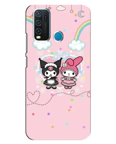 Чохол для Vivo Y30 з картинкою «My Melody та Kuromi» Чохол для Vivo Y30 з картинкою «My Melody та Kuromi»